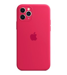 Силикон Original RoundCam Case Apple iPhone 11 Pro Max (04) Rose Red