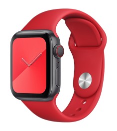 Ремешок Apple Watch Silicone 42 / 44 / 49mm (05) Product RED