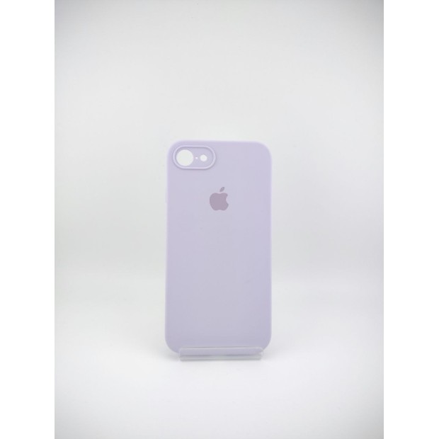 Силикон Original Square RoundCam Case Apple iPhone 7 / 8 / SE (71) Light Glycine