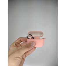 Чехол для наушников Full Silicone Case with Microfiber Apple AirPods Pro 2 (Pink)