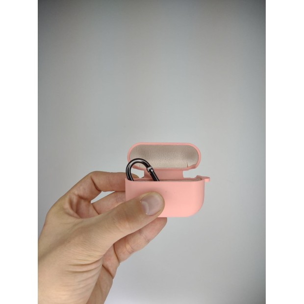 Чехол для наушников Full Silicone Case with Microfiber Apple AirPods Pro 2 (Pink)