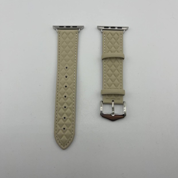 Ремешок Apple Watch Soft Leather 42 / 44 / 45 / 49mm (White)