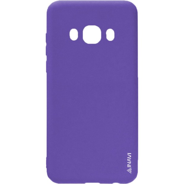 Чехол Силикон iNavi Color для Samsung Galaxy J7 (2016) J710 (фиолетовый)