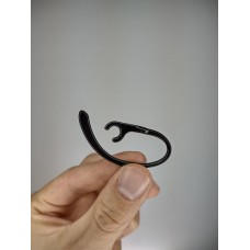 Дужка заушная поворотная пластиковая для Bluetooth-гарнитуры (6мм) (Чёрная)