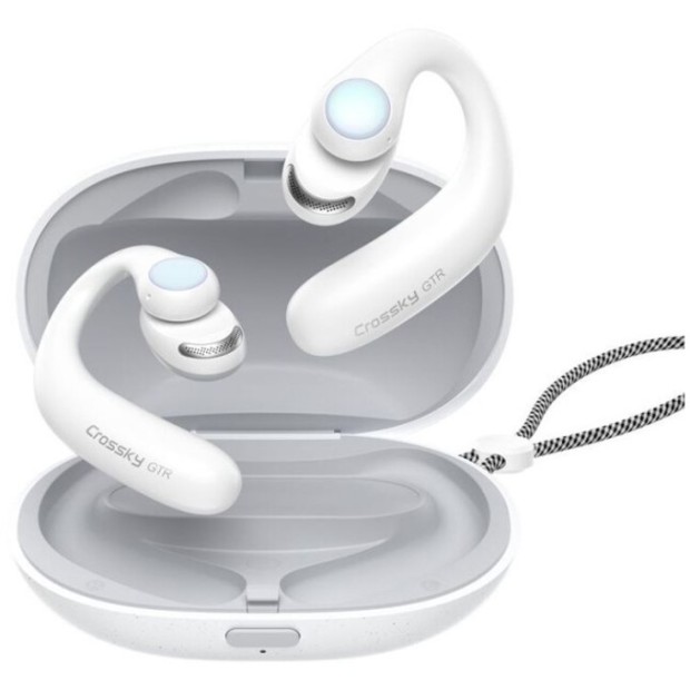 Беспроводные наушники-гарнитура заушные спортивные QCY T15 (White)