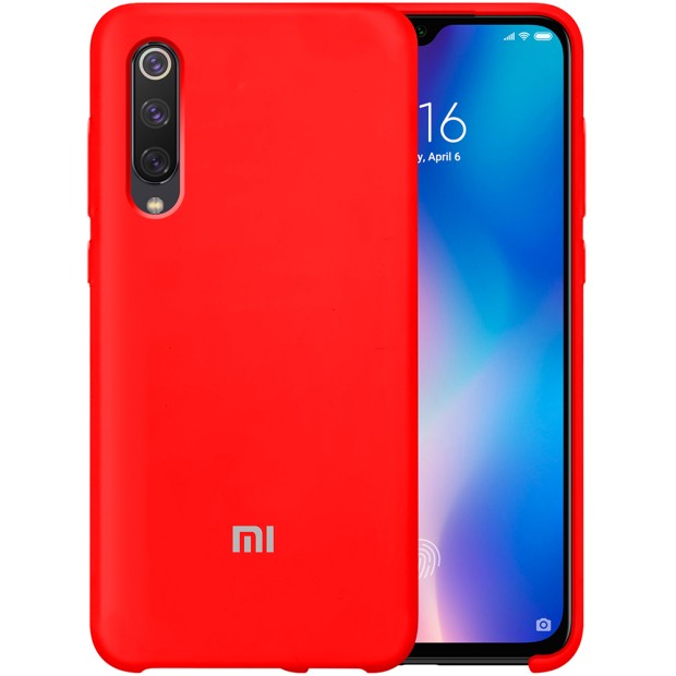 Силиконовый чехол Original Case Xiaomi Mi9 SE (Красный)