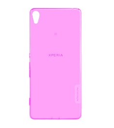 Силиконовый чехол Nillkin Nature Sony Xperia Z5 E6633 (розовый)