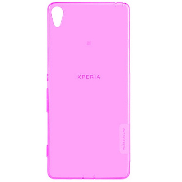 Силиконовый чехол Nillkin Nature Sony Xperia Z5 E6633 (розовый)