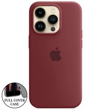 Силикон Original Round Case Apple iPhone 14 Pro (58) Grape