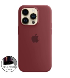 Силикон Original Round Case Apple iPhone 14 Pro (58) Grape