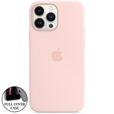 Силикон Original Round Case Apple iPhone 13 Pro Max (Chalk Pink)
