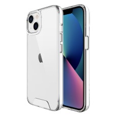 Силикон Space Case Premium Apple iPhone 13 (Прозрачный)