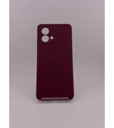 Силикон Original ShutCam Motorola Moto G84 (Бордовый)