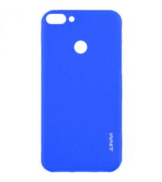 Силиконовый чехол iNavi Color Huawei Nova 2 (темно-синий)