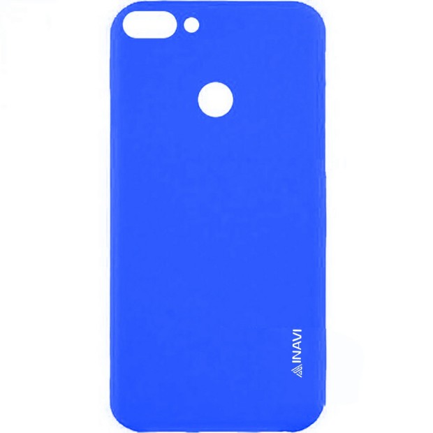 Силиконовый чехол iNavi Color Huawei Nova 2 (темно-синий)