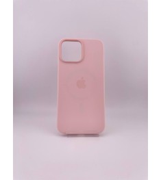 Чехол Silicone Case with MagSafe Apple iPhone 13 Pro Max (Chalk Pink)