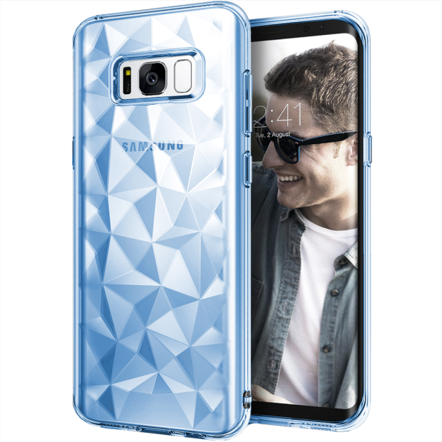Силиконовый чехол Prism Case Samsung Galaxy S8 (синий)