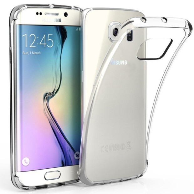 Силикон WS Samsung Galaxy S6 Edge (Прозрачный)