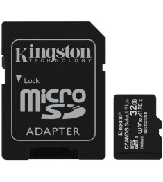 Карта памяти Kingston Canvas Select Plus MicroSDHC 32GB (UHS-1) (Class 10) + SD ..