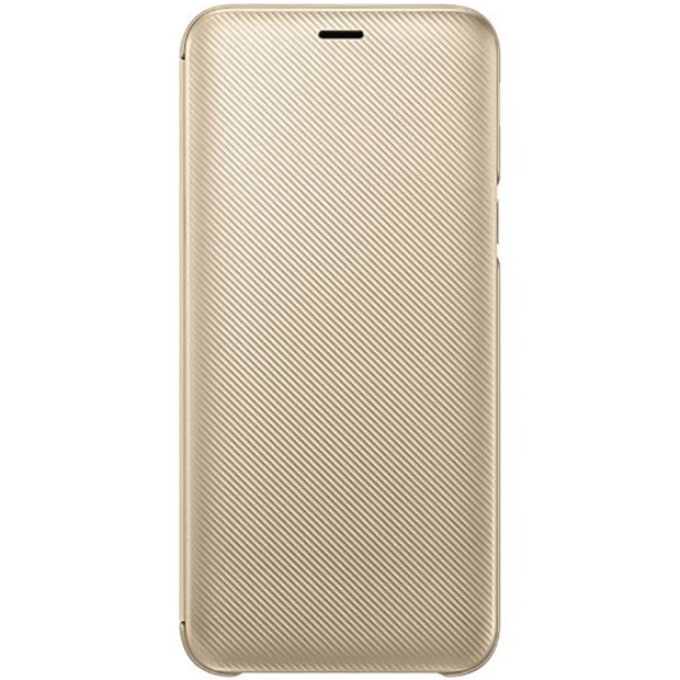 Чехол Original Wallet Cover Samsung Galaxy J6 (2018) J600 (Gold)