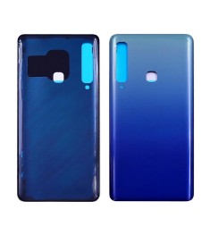 Заднее стекло корпуса для Samsung A920F Galaxy A9 Lemonade Blue зелёно-синее