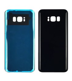 Заднее стекло корпуса для Samsung G955F Galaxy S8 Plus чёрное