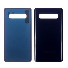 Заднее стекло корпуса для Samsung G975 Galaxy S10 Plus чёрное