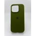 Силикон Original Round Case Apple iPhone 16 Pro (46) Deep Green