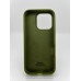 Силикон Original Round Case Apple iPhone 16 Pro (46) Deep Green