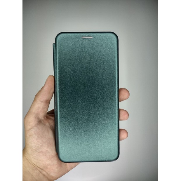Чехол-книжка Оригинал Xiaomi Redmi Note 12 4G (Тёмно-зелёный)