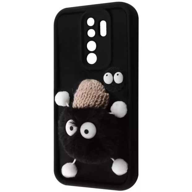 Чехол Pretty Things Case Xiaomi Redmi Note 8 Pro (Black/Fluffy Black)