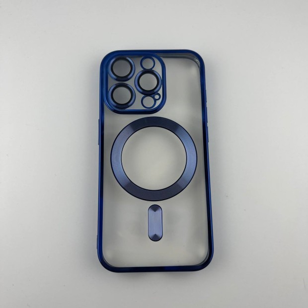 Чехол UMKU Shining with MagSafe Apple iPhone 15 Pro (Dark Blue)