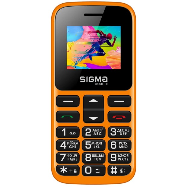 Мобільний телефон Sigma Comfort 50 HIT2020 (Orange)