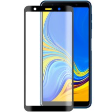 Стекло 5D Samsung Galaxy A7 (2018) A750 Black