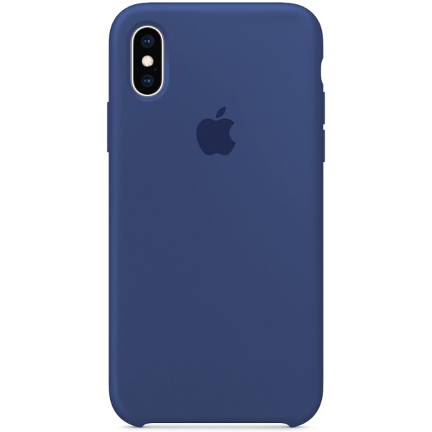 Чехол Силикон Original Case Apple iPhone X / XS (22) Blue Cobalt