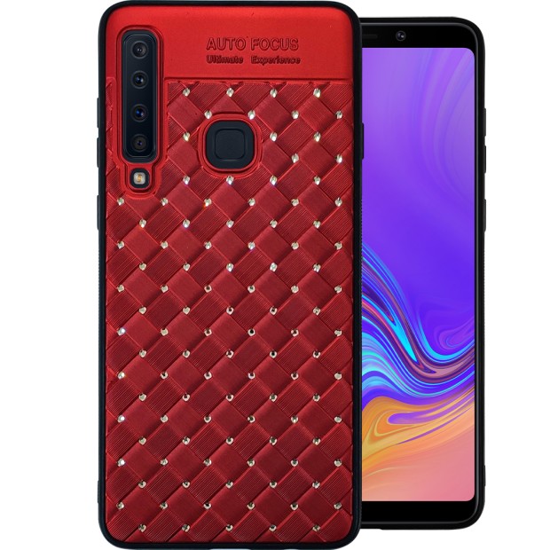 Накладка Netting Diamond Samsung Galaxy A9 (2019) A920 (Красный)