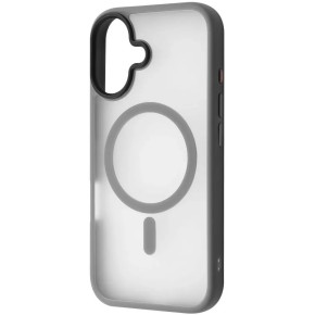 Чехол WAVE Matte Insane Case with MagSafe iPhone 16 (Grey)