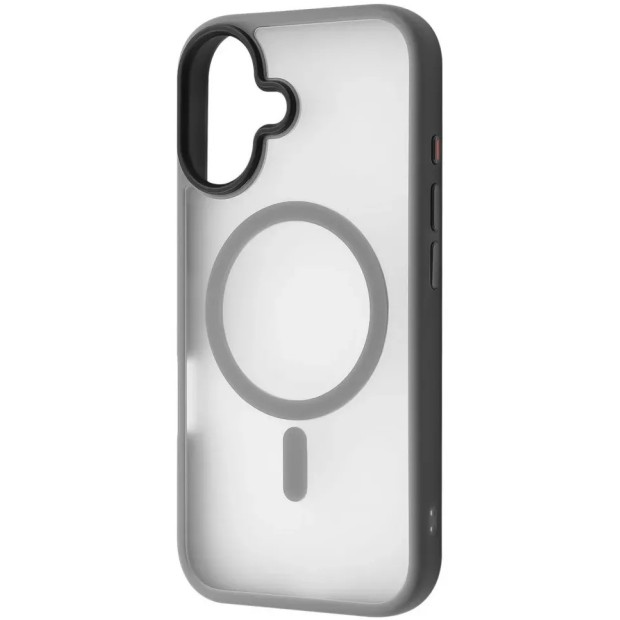 Чехол WAVE Matte Insane Case with MagSafe iPhone 16 (Grey)