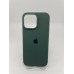 Силикон Original Round Case Apple iPhone 16 Pro Max (55) Blackish Green