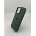 Силикон Original Round Case Apple iPhone 16 Pro Max (55) Blackish Green