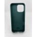 Силикон Original Round Case Apple iPhone 16 Pro Max (55) Blackish Green