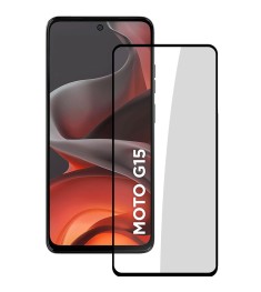 Защитное стекло 5D Standard Motorola G15 Black