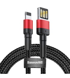 USB-кабель Baseus Cafule Special Edition 2.4A (1m) (Lightning) (Чёрный/Красный) ..