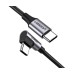 USB-кабель UGREEN US255 Angled 60W (1m) (Type-C to Type-C) (Black/Gray) USB-кабель UGREEN US255 Angled 60W (1m) (Type-C to Type-C) (Black/Gray)
