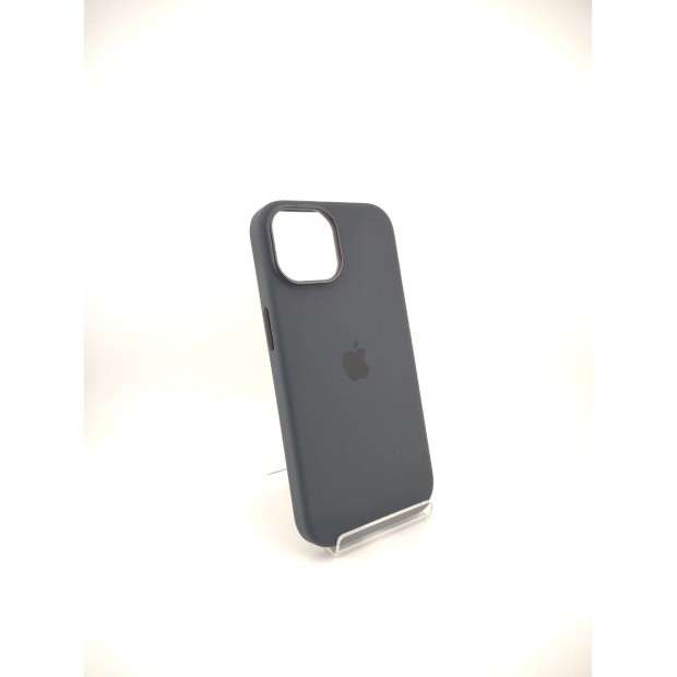 Чехол Silicone Case with MagSafe Apple iPhone 15 (Black)