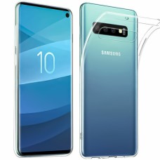 Силиконовый чехол Slim Case Samsung Galaxy S10 Plus (Прозрачный)