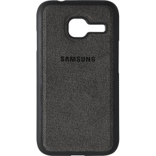 Силикон Textile Samsung Galaxy J1 Mini J105 (Чёрный)