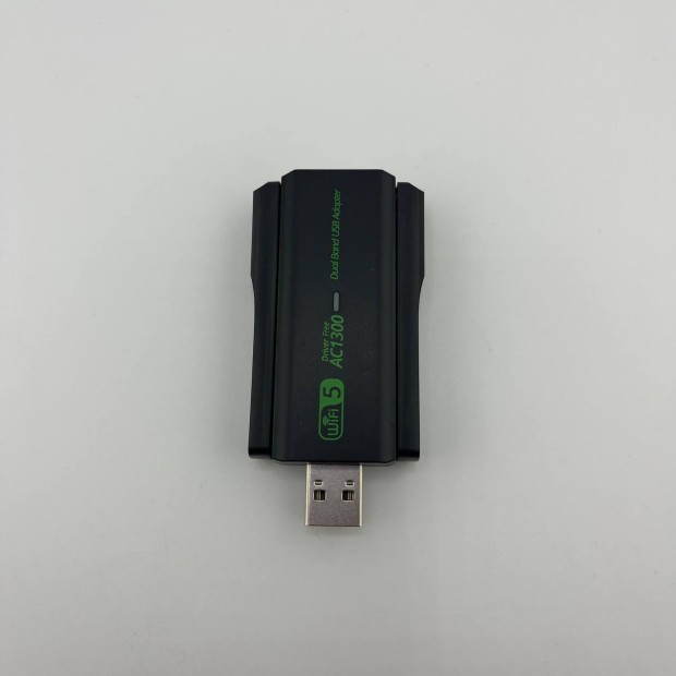 Двухдиапазонный Wi-Fi USB-адаптер AC1300 1300MBps 2.4ГГц 5ГГц USB 3.0 (Чёрный)