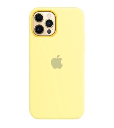 Чехол Silicone Case Apple iPhone 12 / 12 Pro (Mellow Yellow)