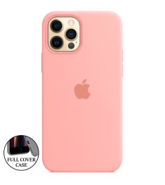Силикон Original Round Case Apple iPhone 12 / 12 Pro (14) Pink